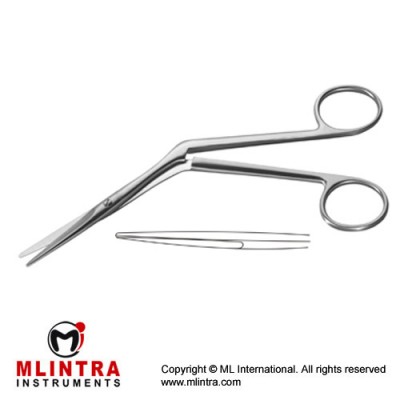 Heymann Nasal Scissor Stainless Steel, 18.5 cm - 7 1/4"